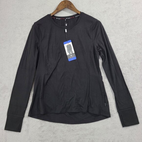 NEW Spyder Active Based Layer Womens L Long Sleeve Performance Shirt - Picture 1 of 8